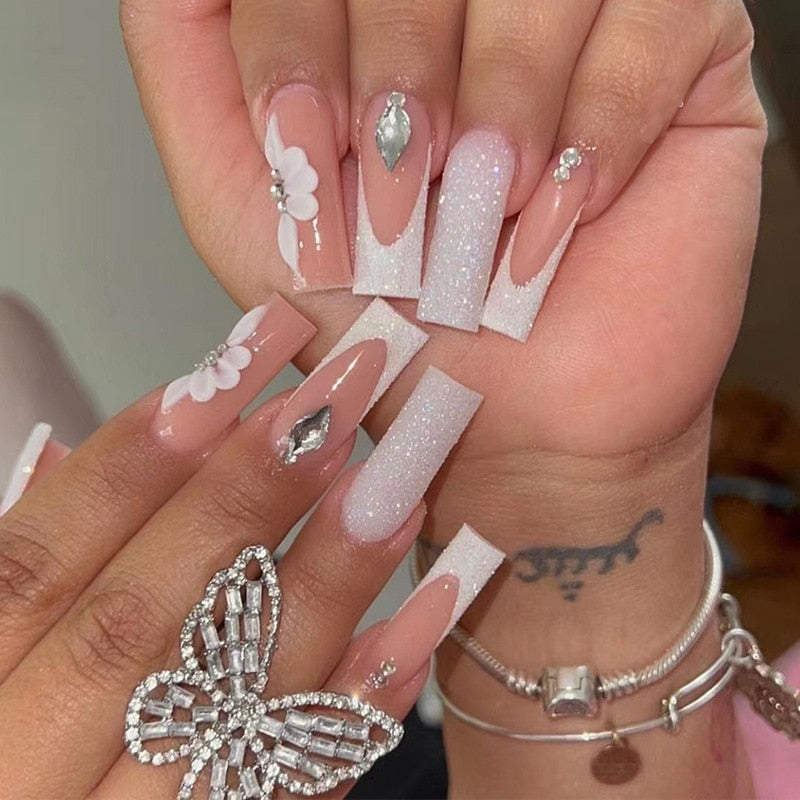 Baddie Long Press On Nails - - DYAVOR®