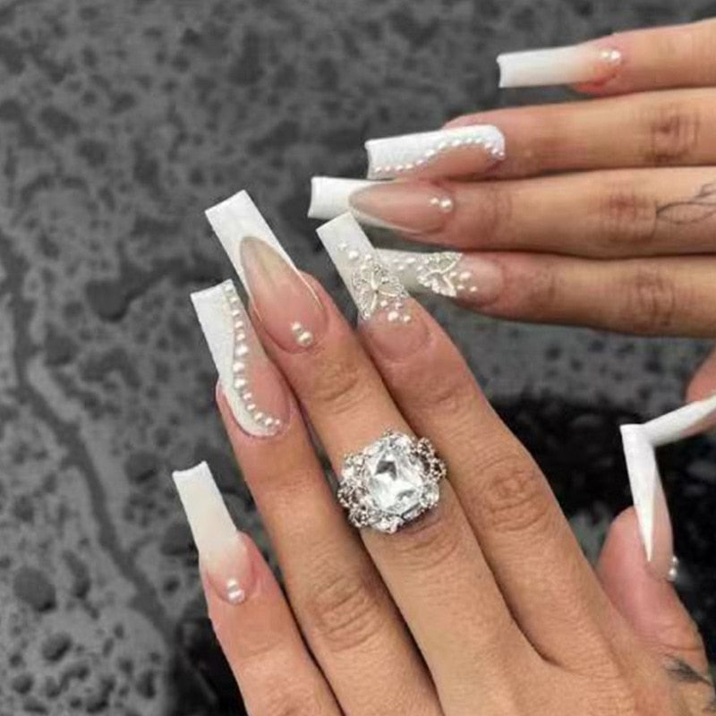 Baddie Long Press On Nails - - DYAVOR®