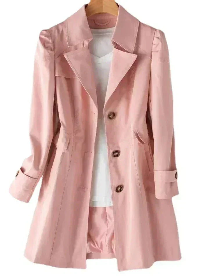 Laurian | chic trench coat - - DYAVOR®