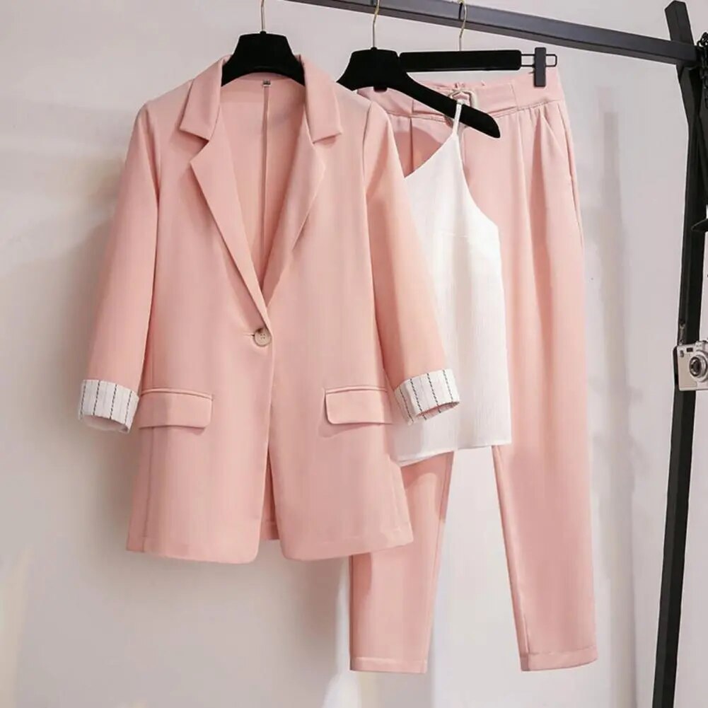 Isabelle - Women's 3-Piece Blazer Set