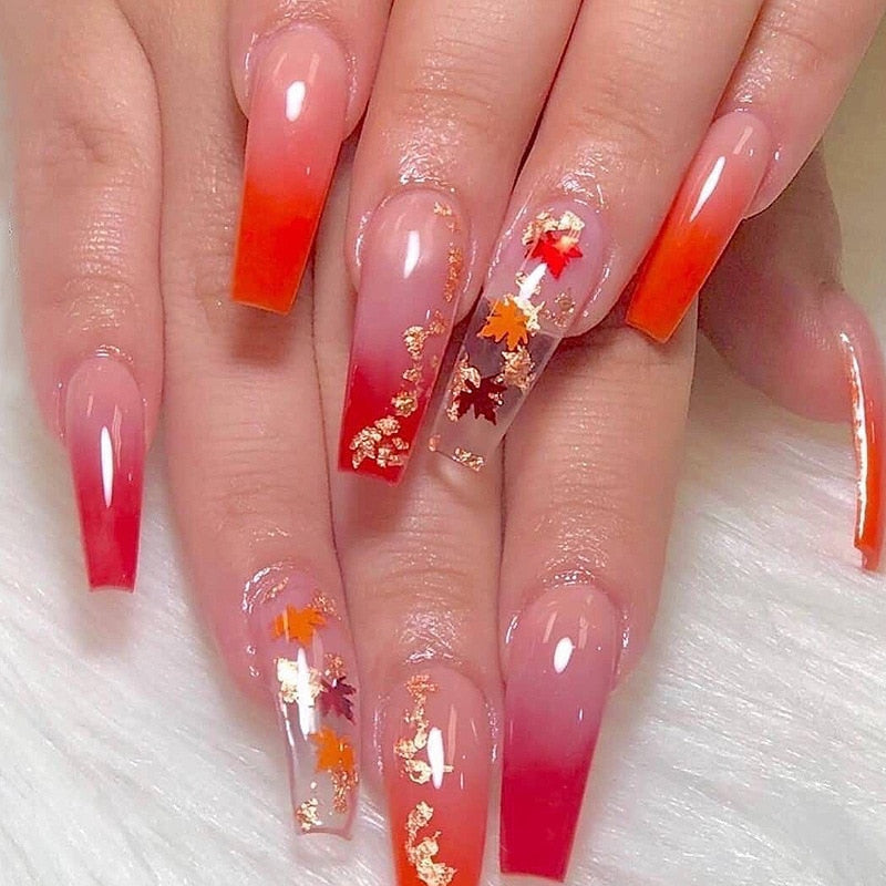 Baddie Long Press On Nails
