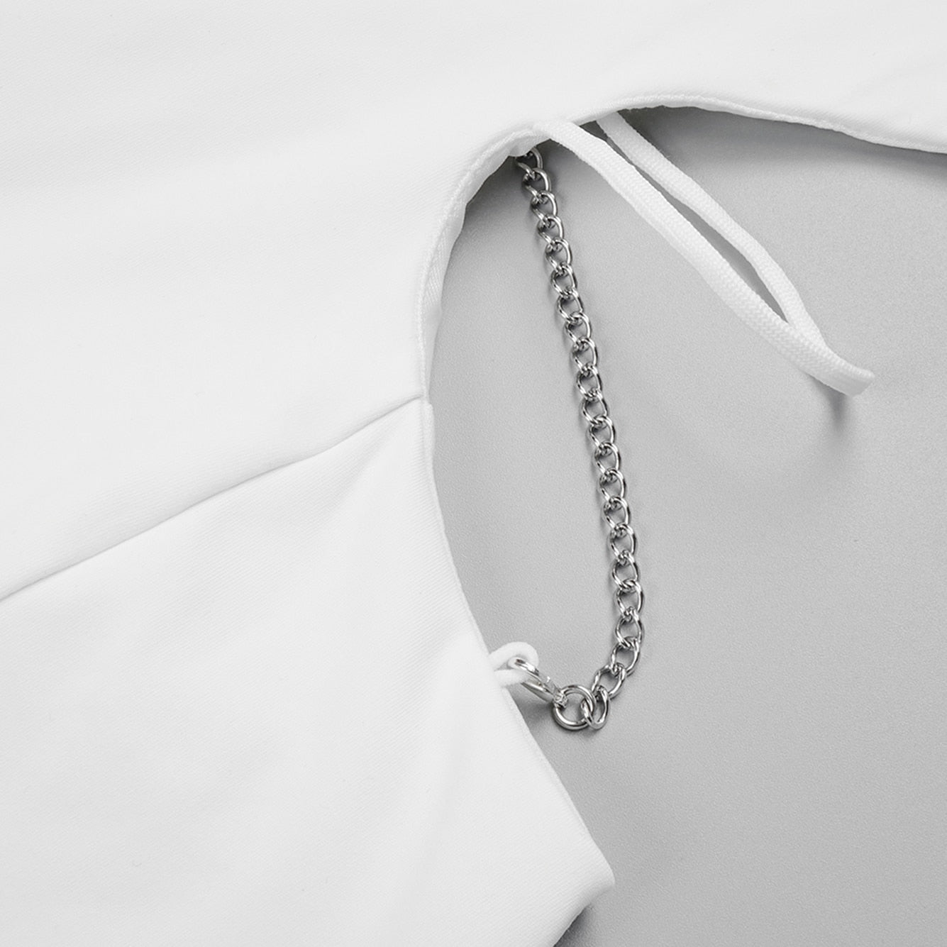 White Open Back Maxi Dress -  - DYAVOR®