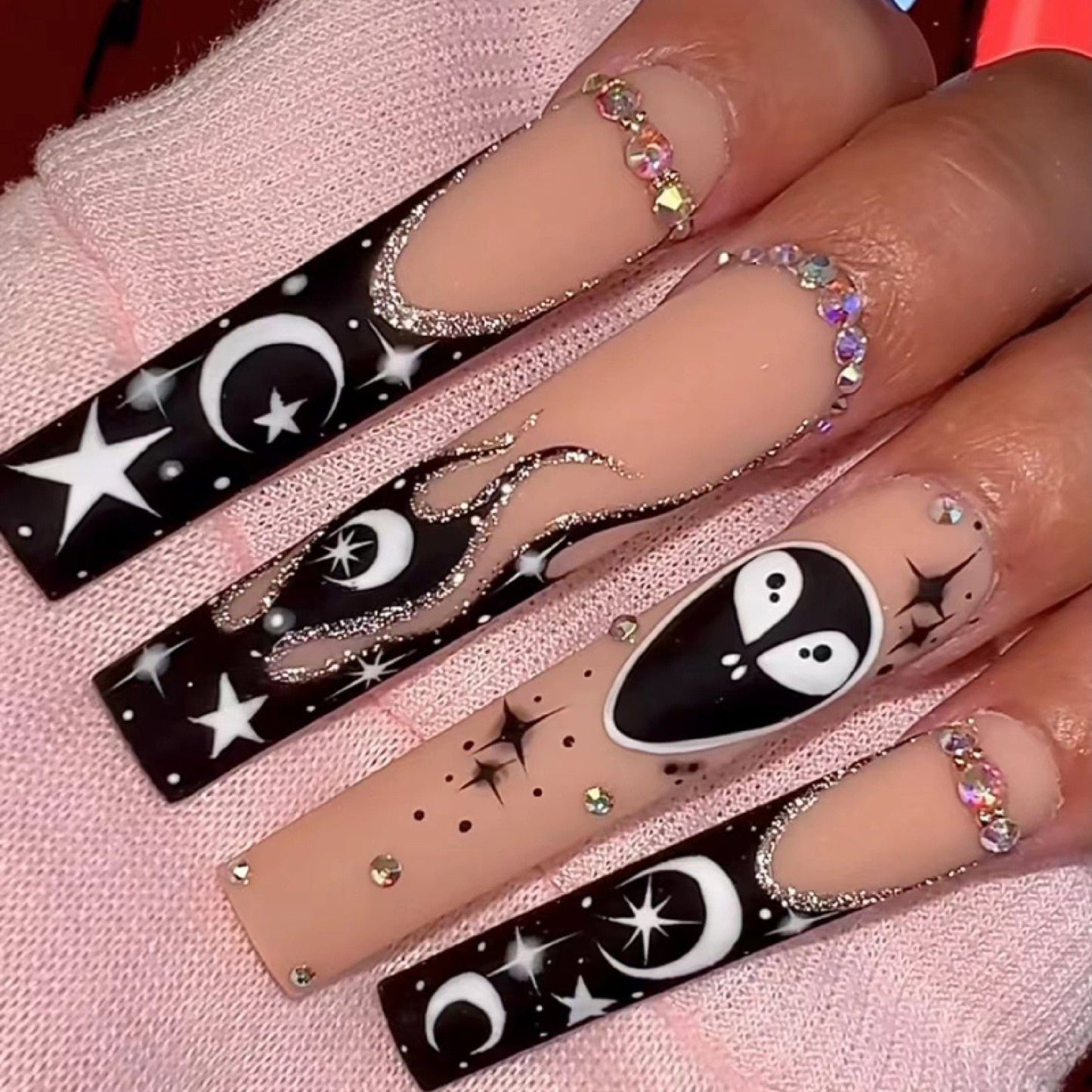 Pastel Long Press On Nails - - DYAVOR®