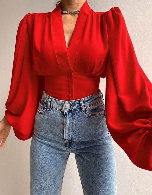 'Wetisa' Blouse - - DYAVOR®