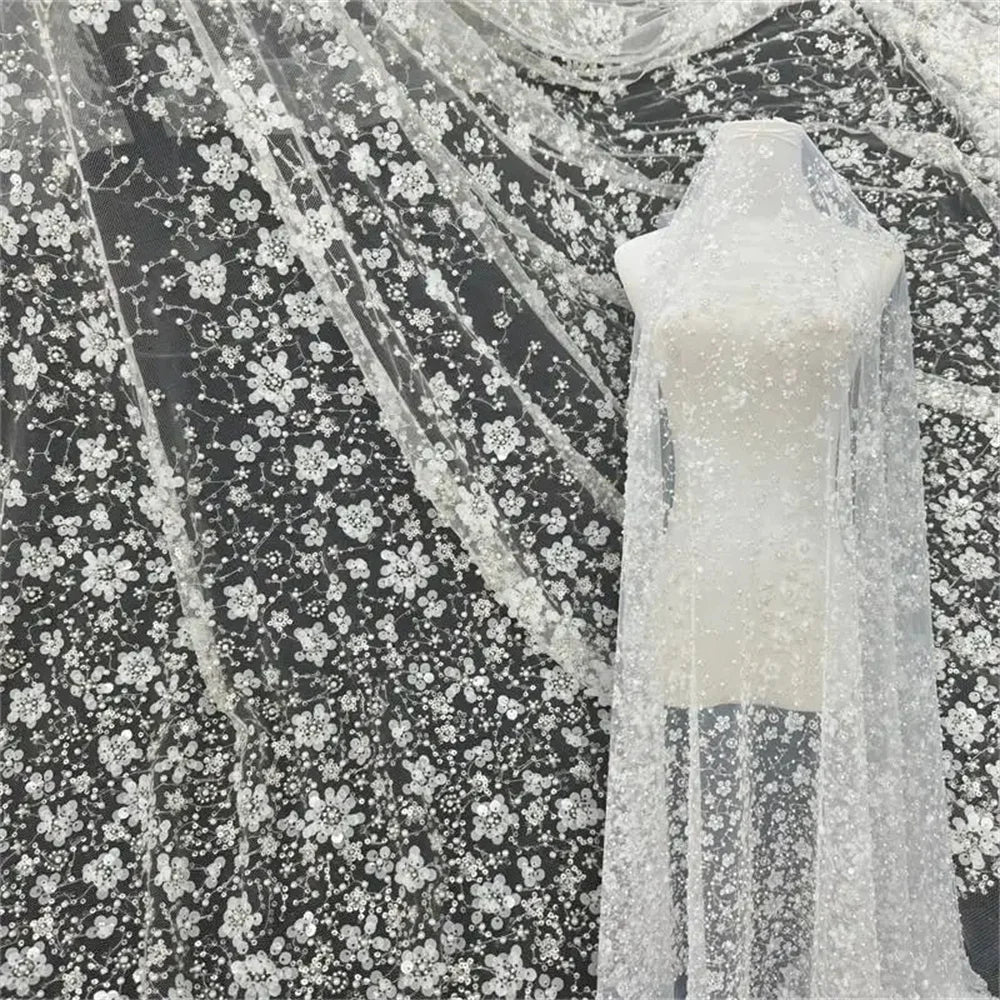 Elegant Green Beaded Mermaid Prom Dress – Custom Strapless Pearl-Detail Evening Gown