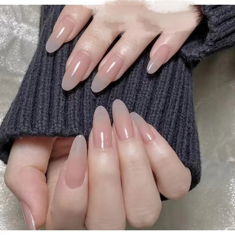 Handmade Y2k Press On Nails Coffin Reusable Decoration Fake Nails Full Cover Artificial Manicuree Wearable False Nail For Women - - DYAVOR®