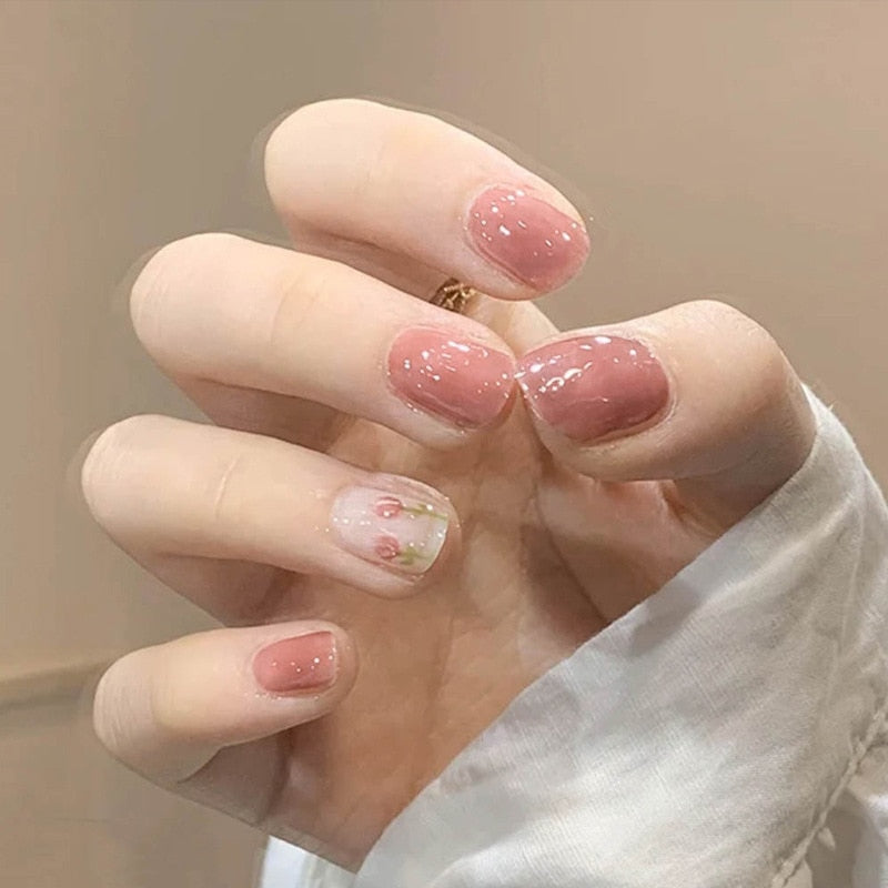 Short Press On Nails - - DYAVOR®