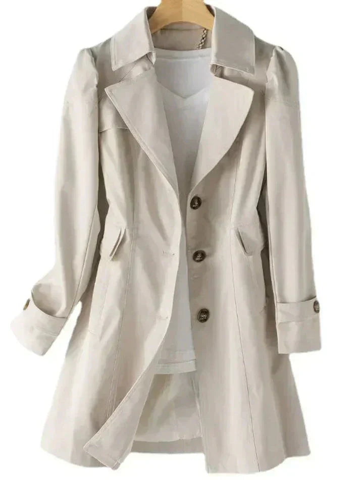 Laurian | chic trench coat - - DYAVOR®