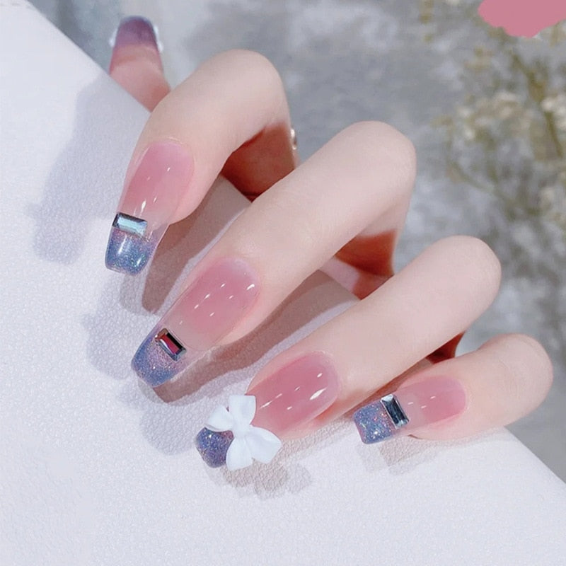 Ballerina Press On Nails - - DYAVOR®
