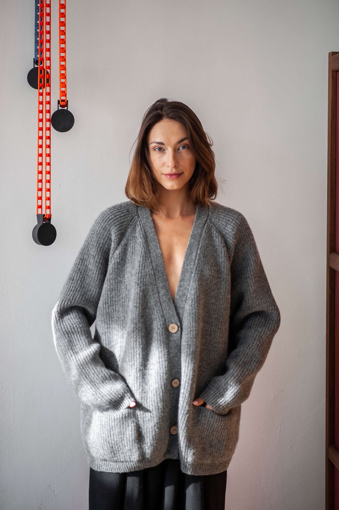 Evala - Luxurious merino wool cardigan - 07/112024 2 - DYAVOR®