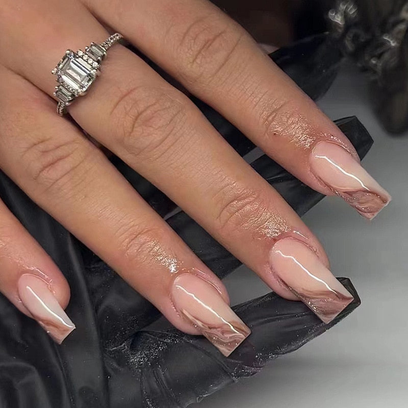 Pastel Long Press On Nails - - DYAVOR®
