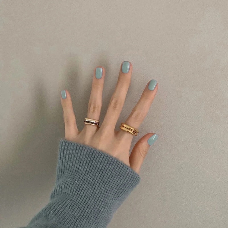 Lovely Gradient Press On Nails - - DYAVOR®