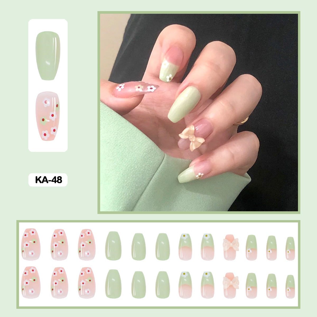 Coquette Press On Nails - - DYAVOR®