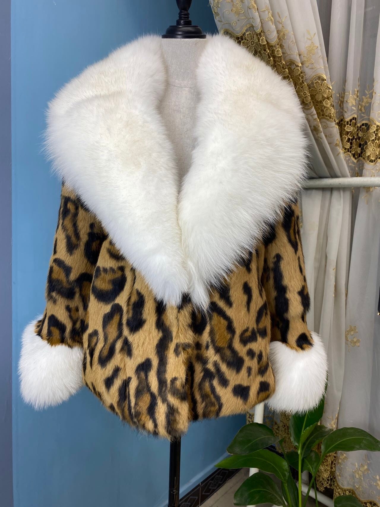 New Fashion Real Fox Fur Collar With Rex Rabbit Fur Luxury Soft Warm Winter Jackets Fur Coats Women Reversible - - DYAVOR®