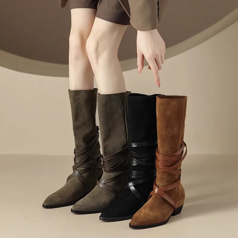 'Iteria' Boots - - DYAVOR®