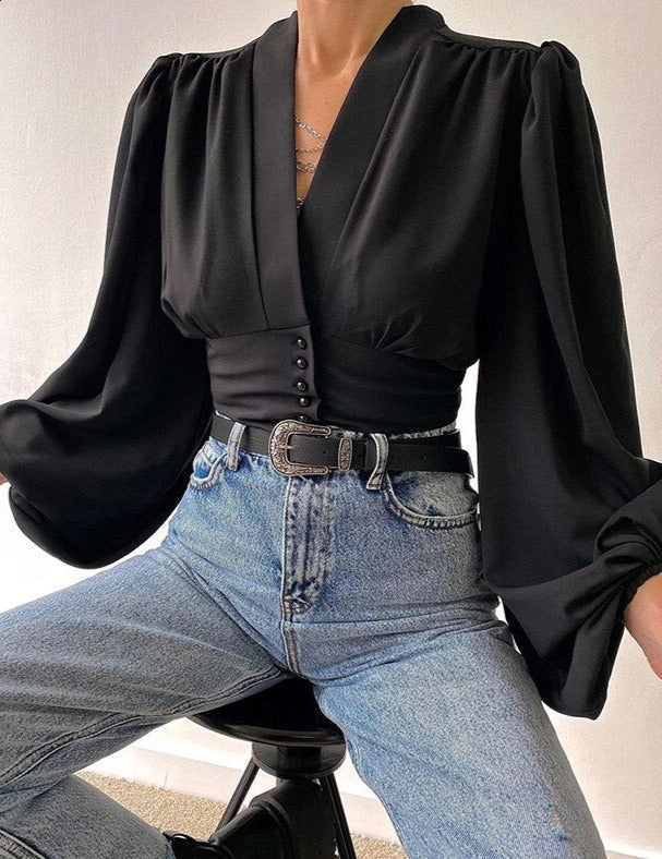 'Wetisa' Blouse - - DYAVOR®