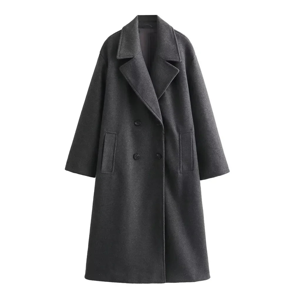 Elegant long winter coat for women - Wileen - 26/102024 1 - DYAVOR®