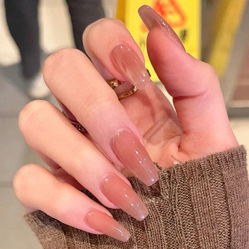 Clear Press On Nails