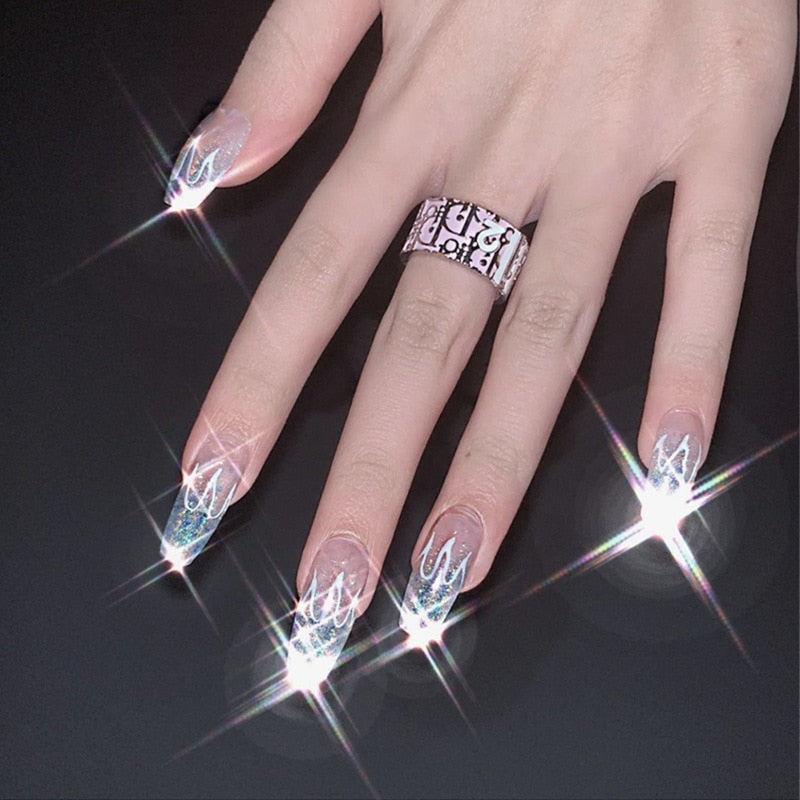 Lovely Gradient Press On Nails - - DYAVOR®
