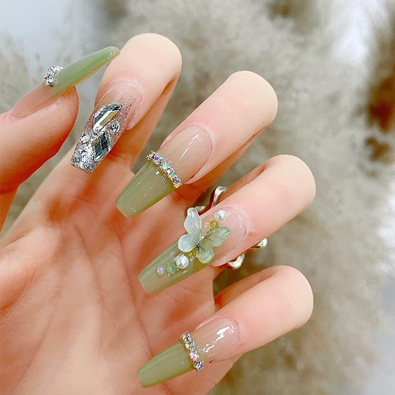 Kpop Inspired Press On Nails - - DYAVOR®