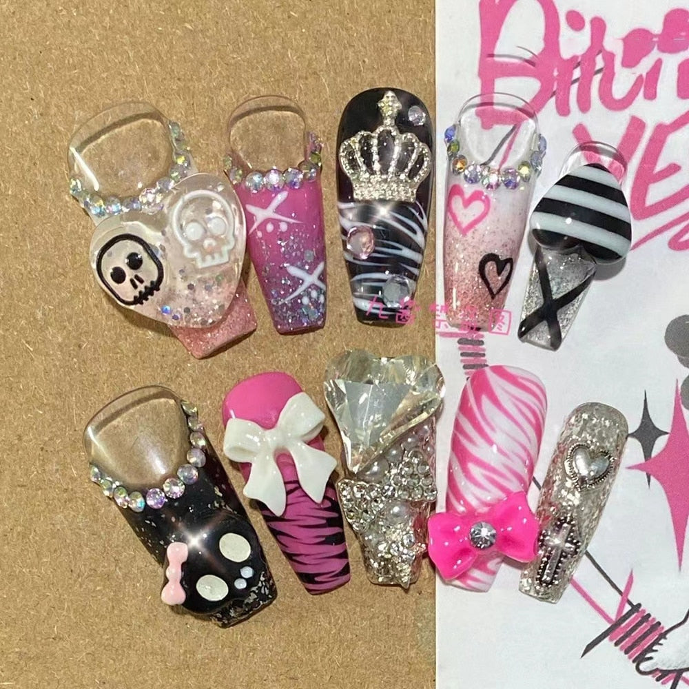 Y2K Press On Nails - - DYAVOR®