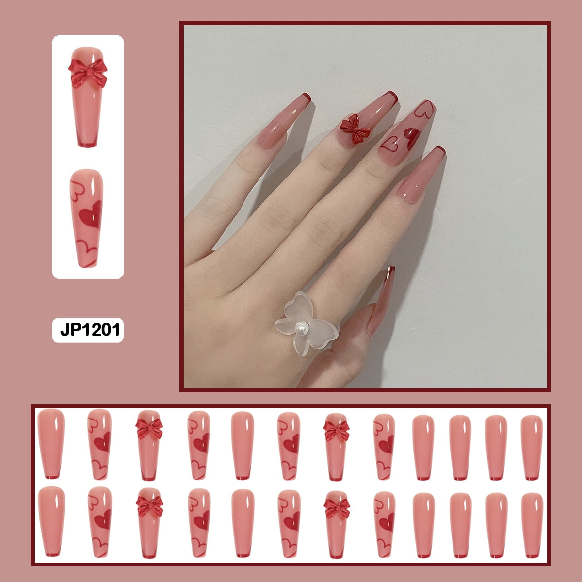 Coquette Press On Nails