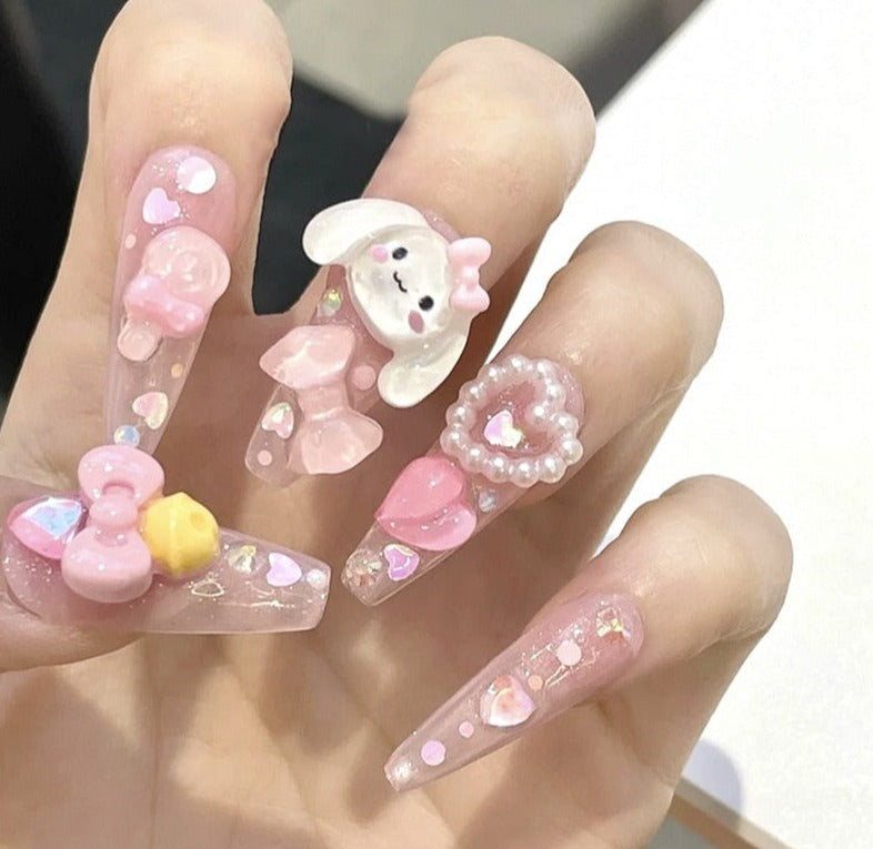 Sanrio Press On Nails - - DYAVOR®