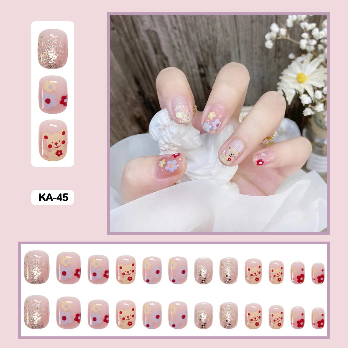 Coquette Press On Nails - - DYAVOR®