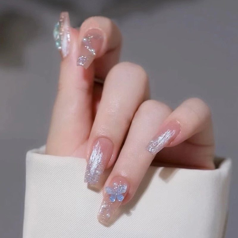 Ballerina Press On Nails - - DYAVOR®