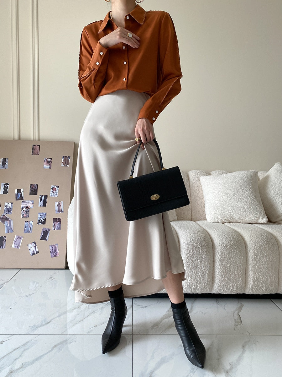 'Eva' Long Skirt - - DYAVOR®