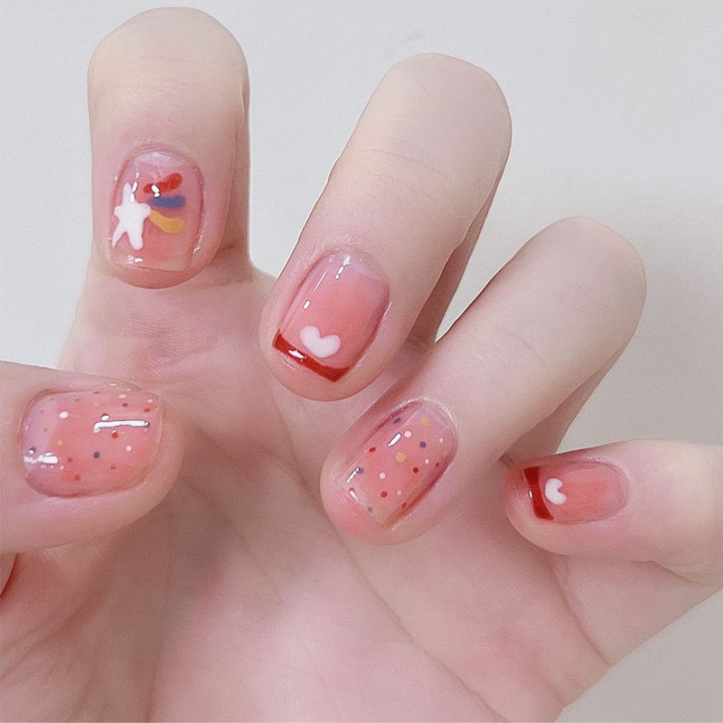 Coquette Gradient Press On Nails - - DYAVOR®