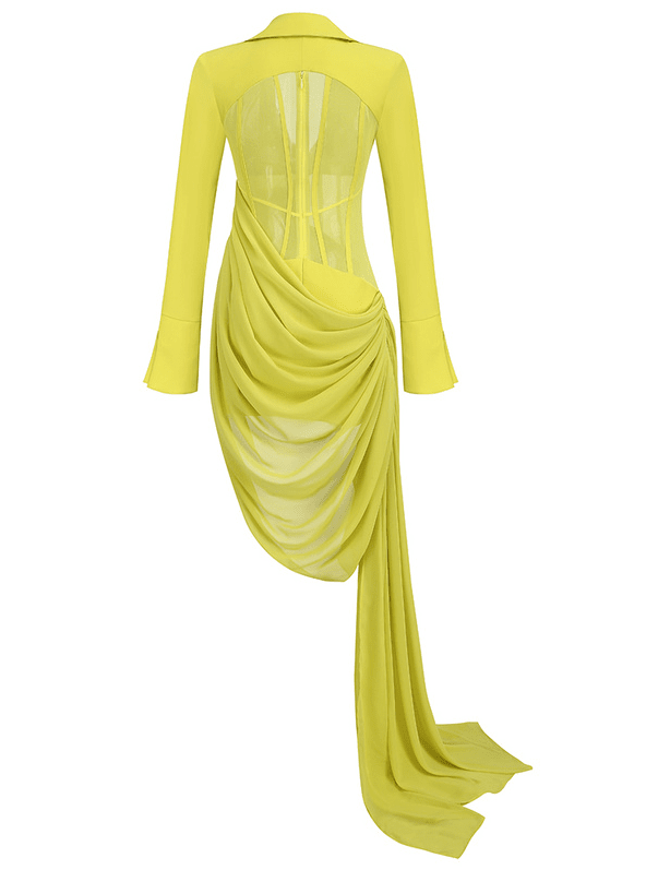Corset Lime Mini Dress - - DYAVOR®