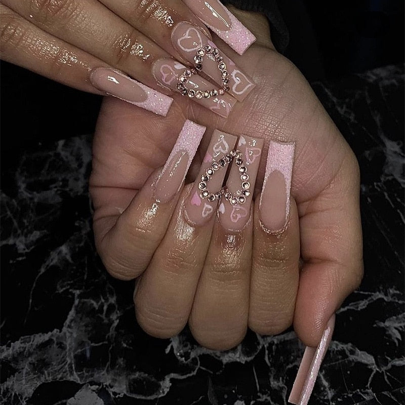 Baddie Long Press On Nails - - DYAVOR®