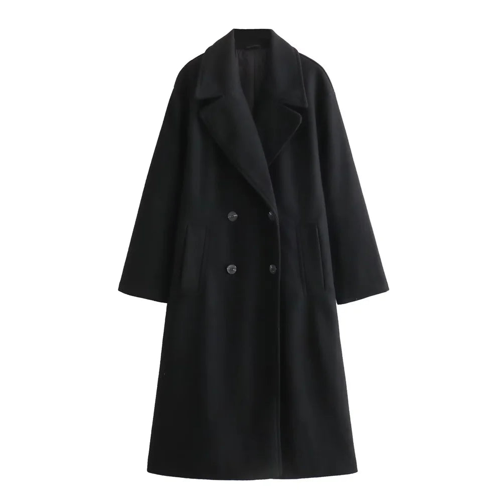 Elegant long winter coat for women - Wileen - 26/102024 1 - DYAVOR®