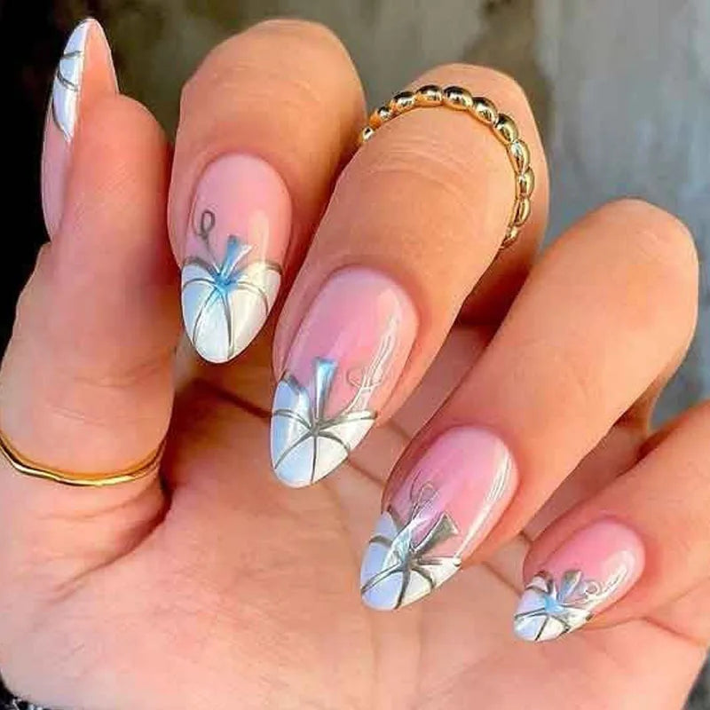 Red Spider Printed False Nail Halloween Nail Art Decor Press on Nails for Girl Gifts Short Round Cool y2k Style Fake Nail Tips