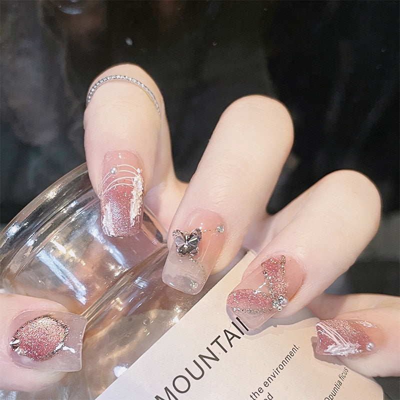 Kpop Inspired Press On Nails - - DYAVOR®