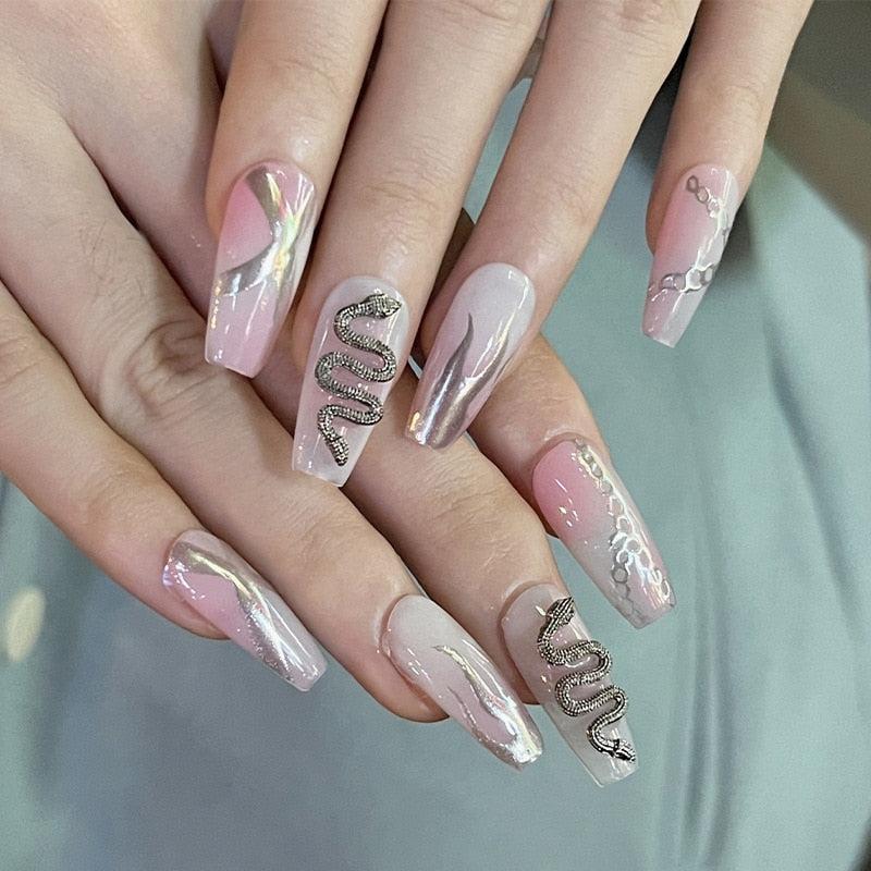 Pastel Press On Nails - - DYAVOR®