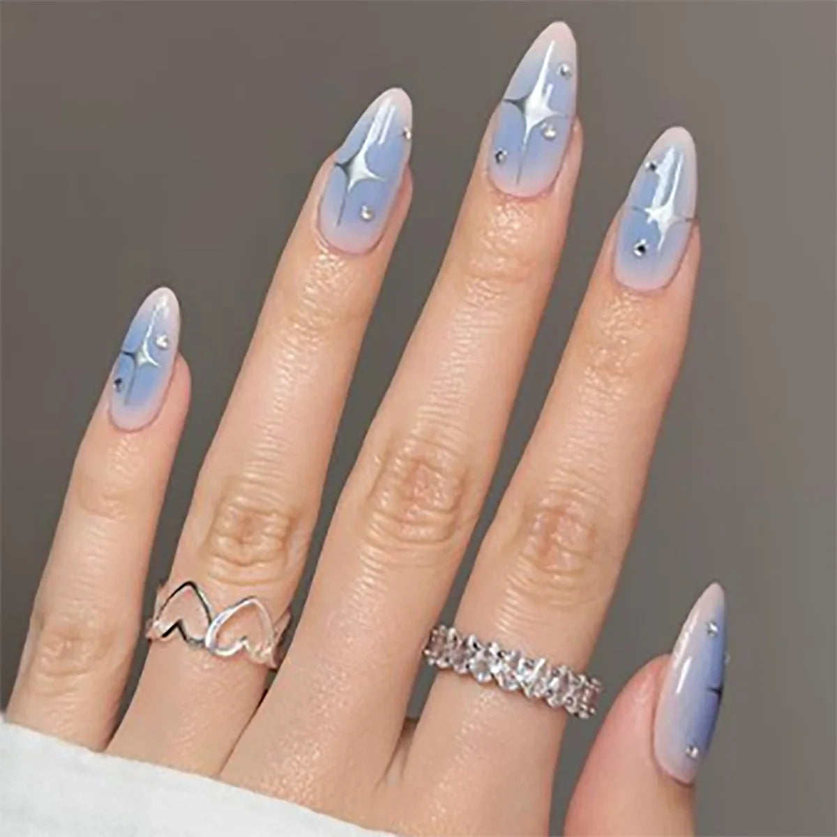 Red Spider Printed False Nail Halloween Nail Art Decor Press on Nails for Girl Gifts Short Round Cool y2k Style Fake Nail Tips - - DYAVOR®