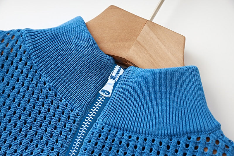 Blue Bandage Midi Dress - - DYAVOR®