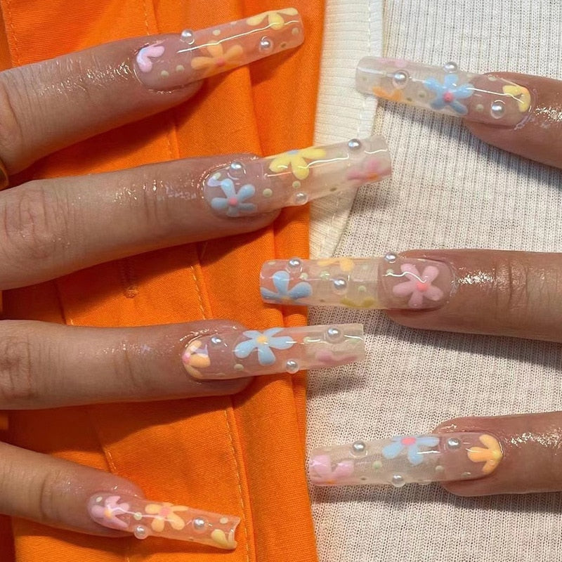 Pastel Press On Nails