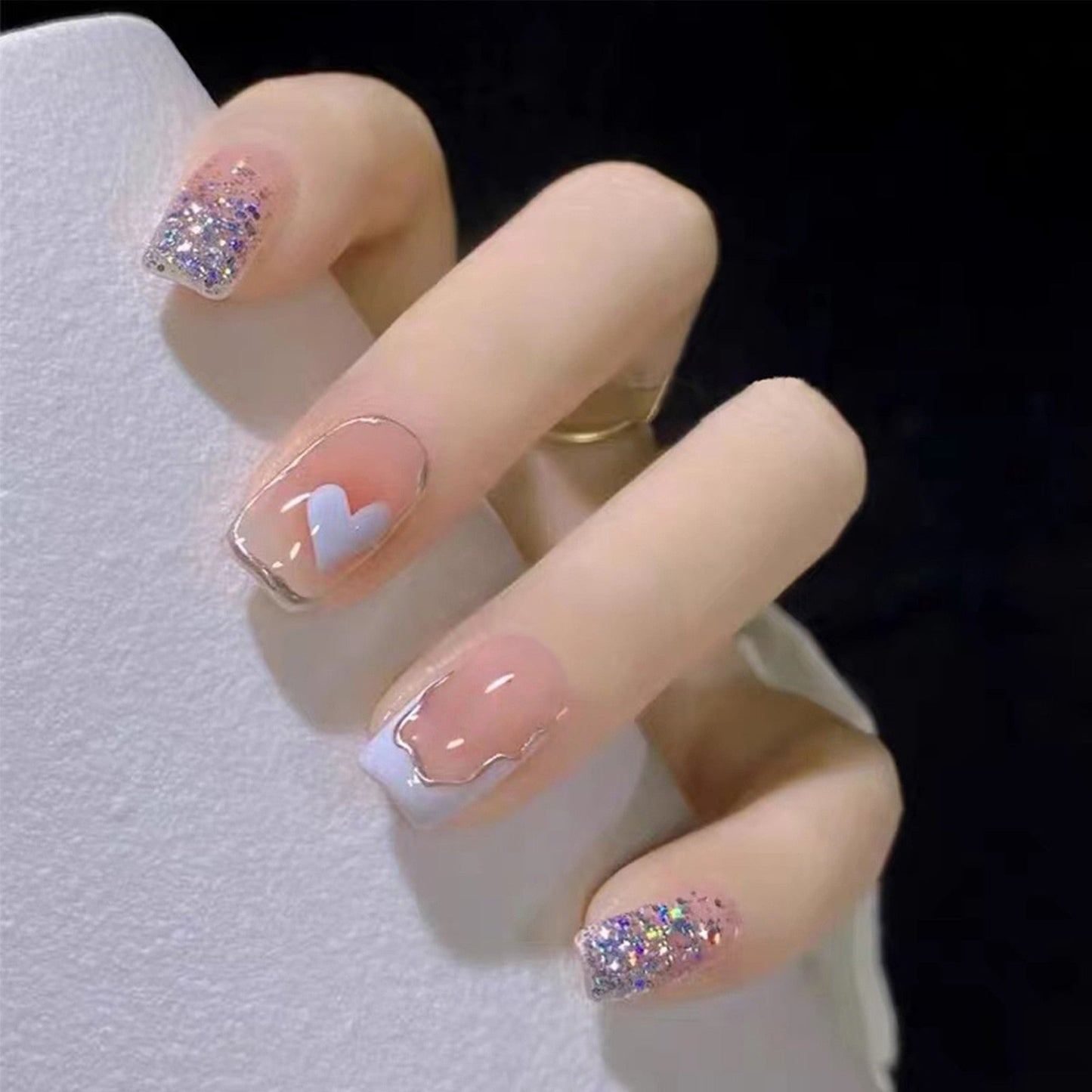 Lovely Gradient Press On Nails