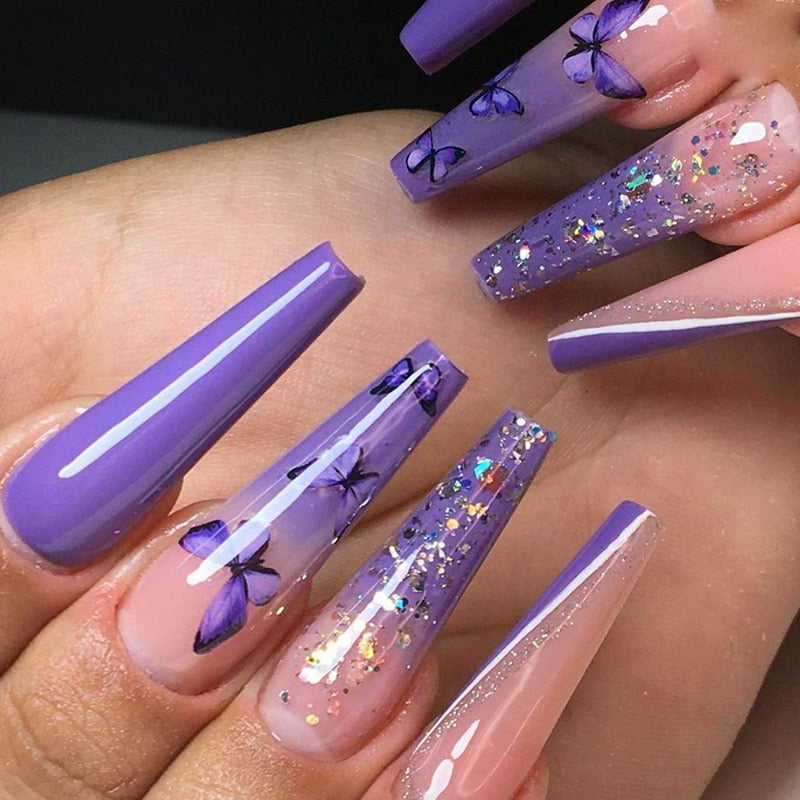 Baddie Long Press On Nails - - DYAVOR®