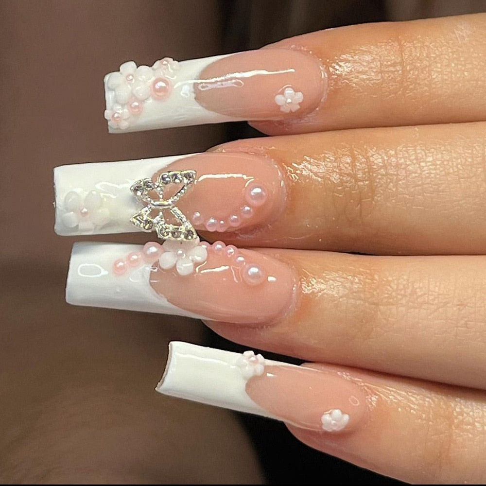 Baddie Long Press On Nails - - DYAVOR®