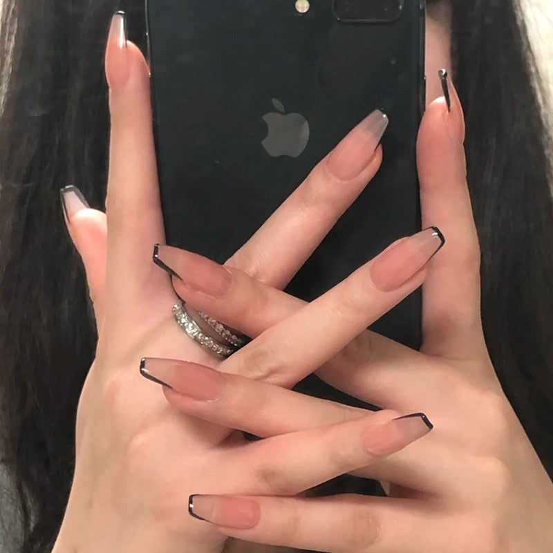 Lovely Gradient Press On Nails - - DYAVOR®