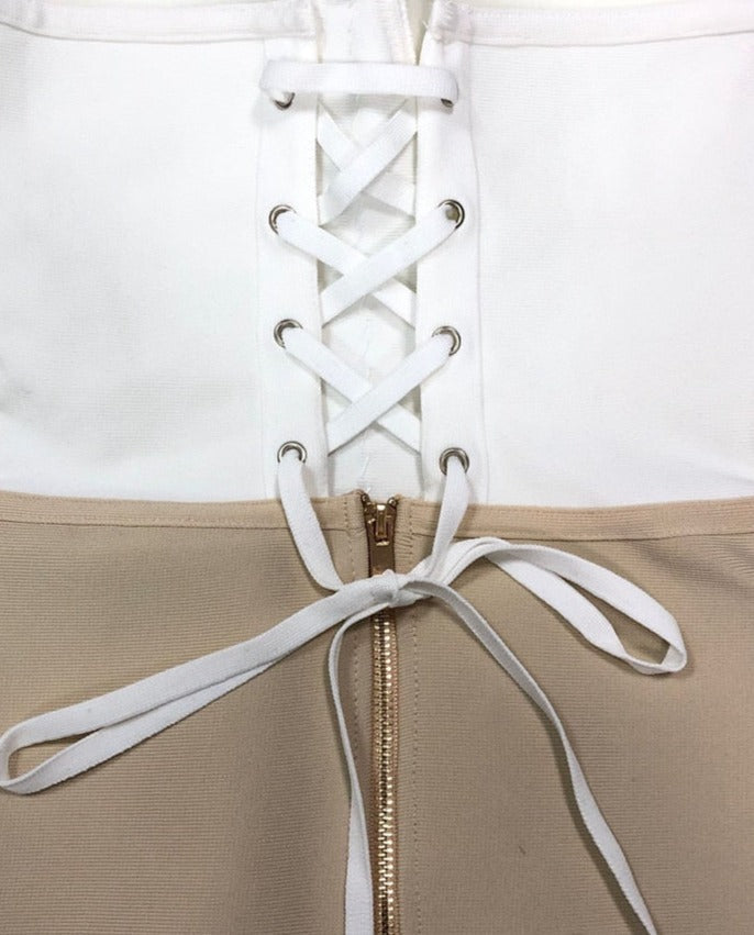 Strapless Corset-style Bandage Dress -  - DYAVOR®