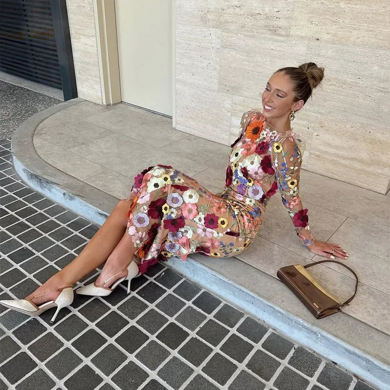 'Flovers' Dress - - DYAVOR®
