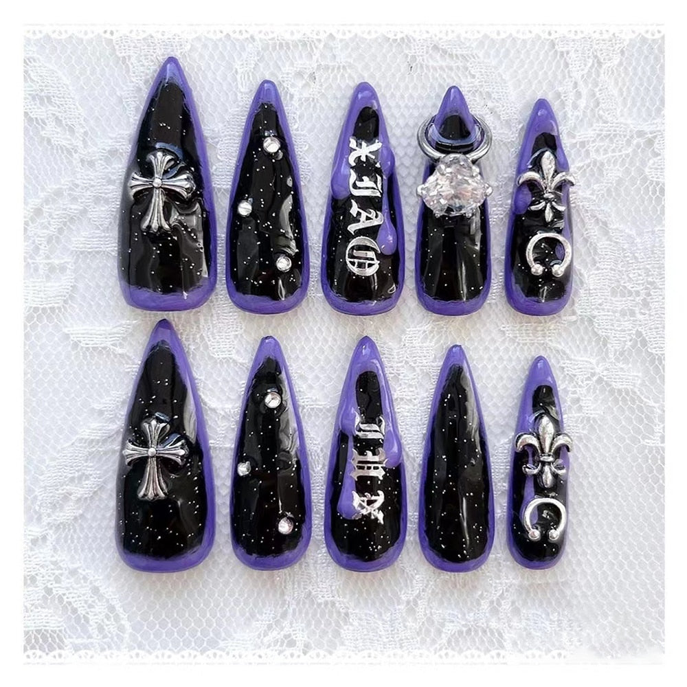 Sweet Lolita Press On Nails - - DYAVOR®