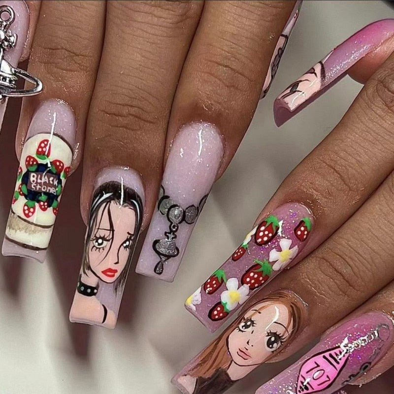 Nana Press On Nails - - DYAVOR®