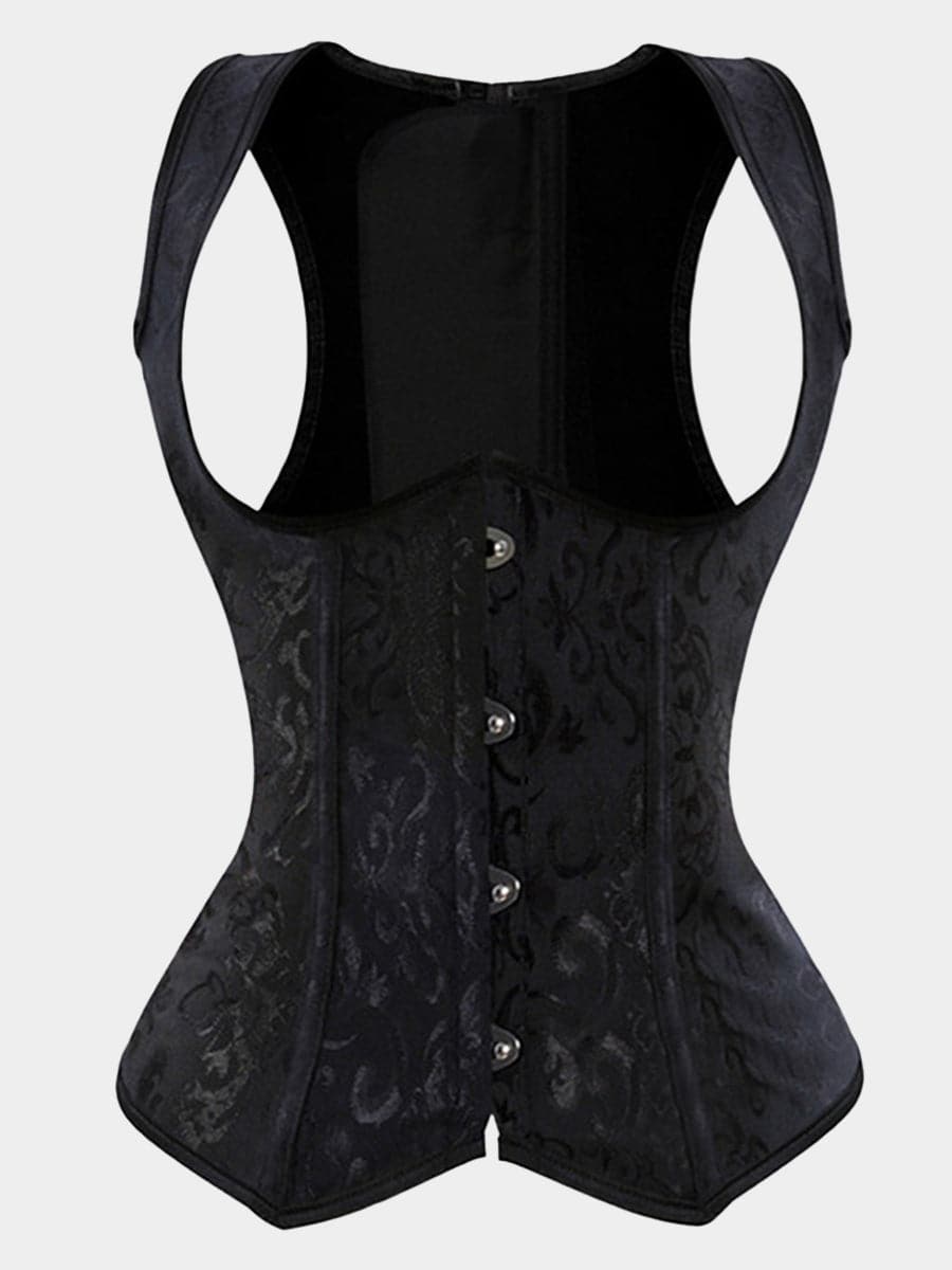 Steel Boned Shapewear Top MSS10014 - Bodysuit - DYAVOR®