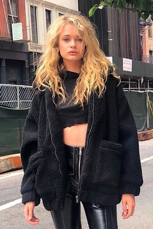 See Me Now Faux Fur Oversized Coat - 2 Colors - Top - DYAVOR®